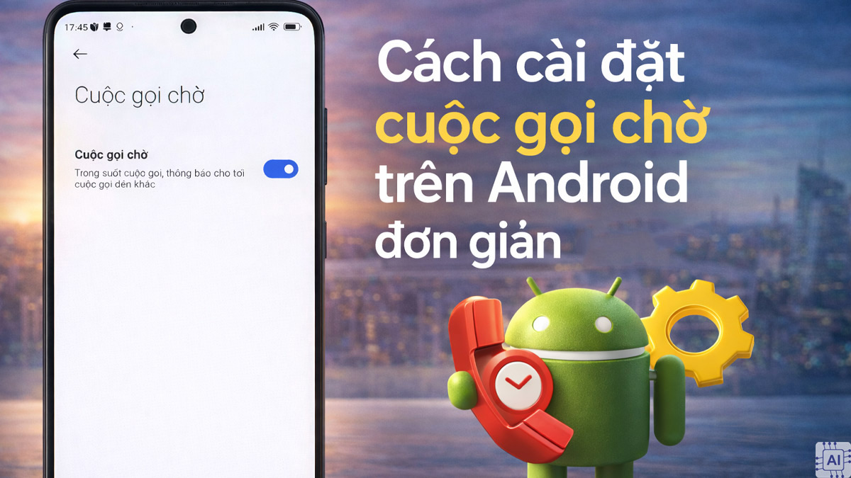 Cách cài đặt cuộc gọi chờ trên Android đơn giản 2026
